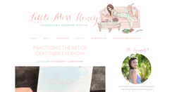 Desktop Screenshot of littlemisshoney.com